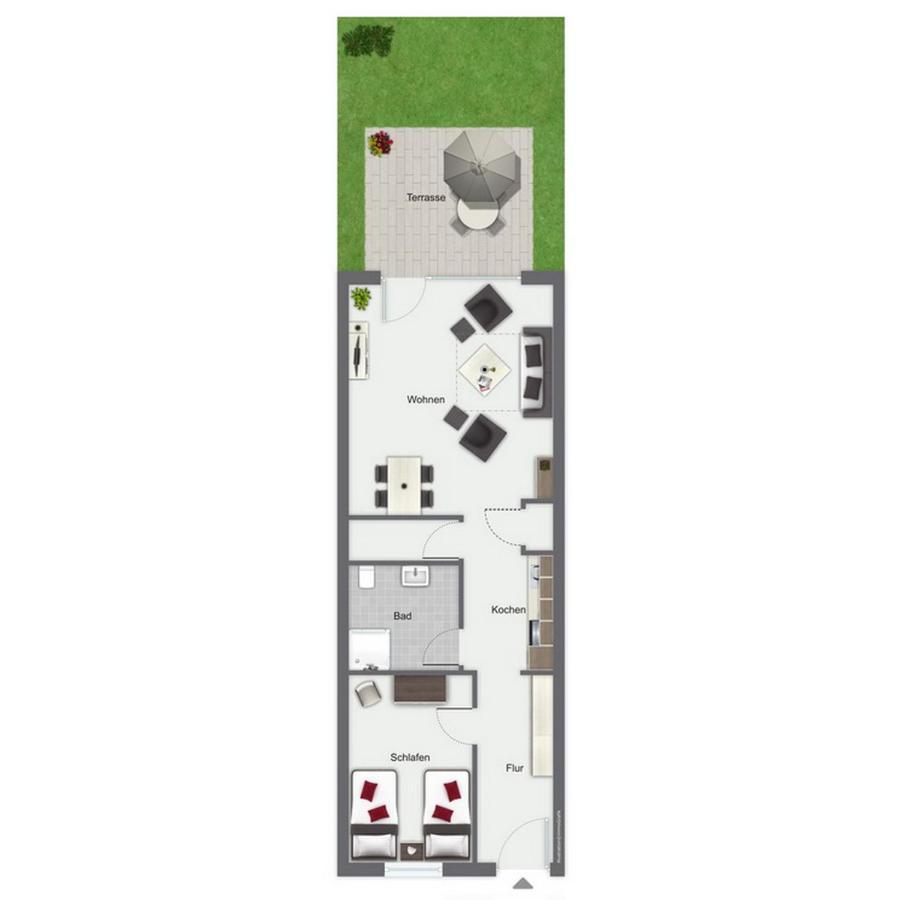 Feriendorf Papillon Wohnung 10-3 Больтенхаген Экстерьер фото